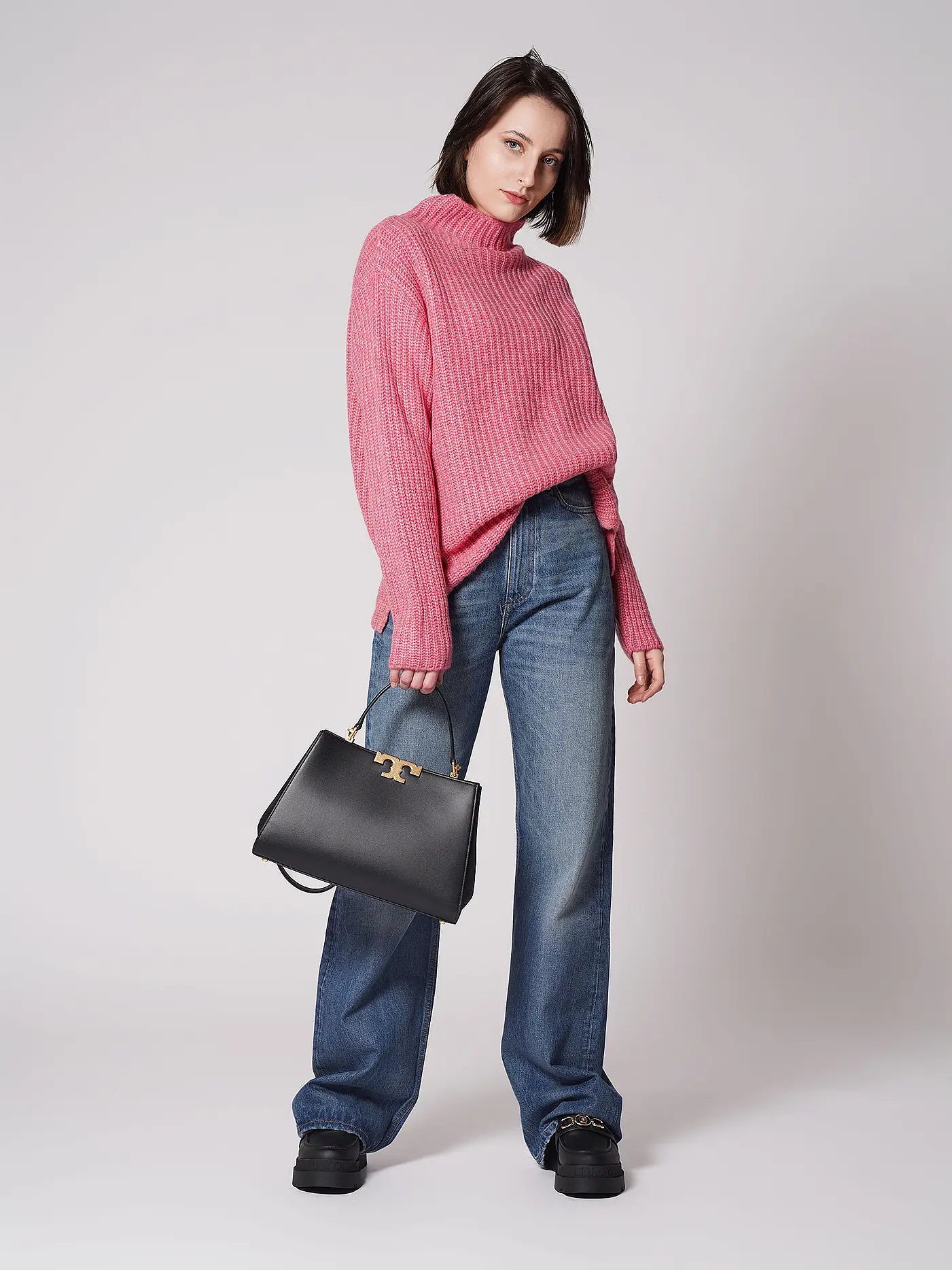 BETTER RICH | Stehkragenpullover BRIDGE | pink